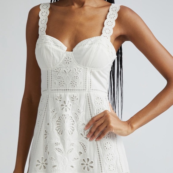 NEW FARM Rio Richelieu Broderie Anglaise Sundress - Picture 3 of 11